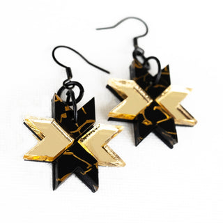 Star Blanket Petites // Pottery and Gold Mirror