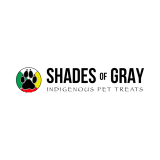 Shade of Gray Indigenous Pet Treats logo